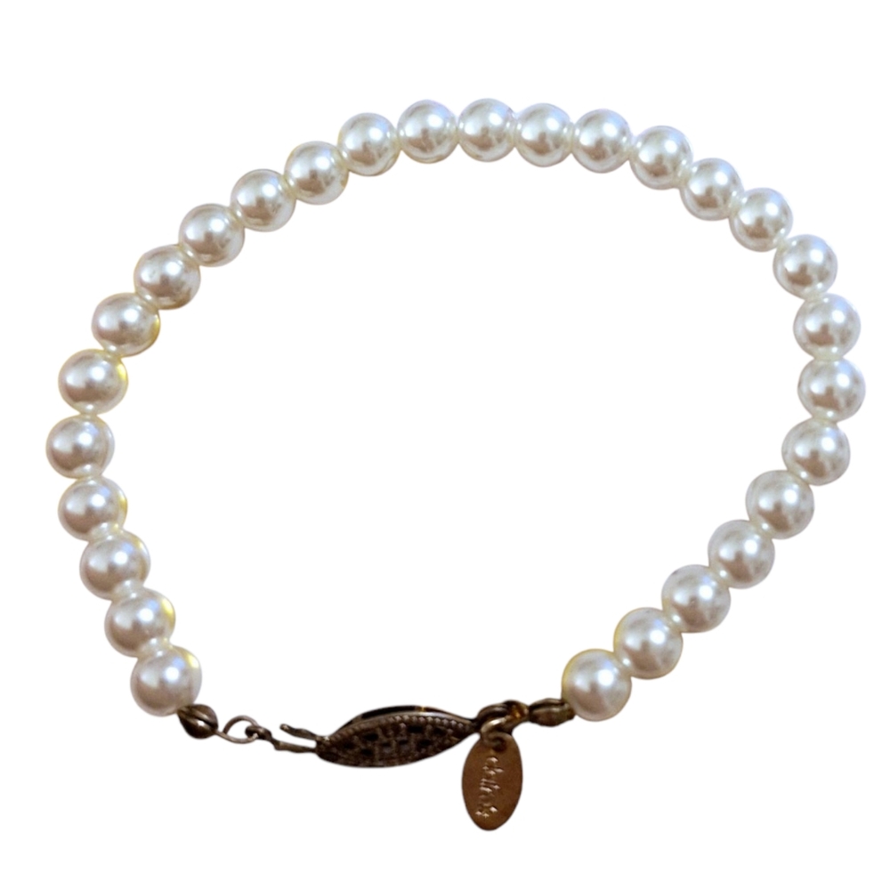 Women's Claire's Faux Pearl Bracelet